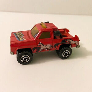 Vintage Majorette Depanneuse Red Wild  Mustang Truck Made in France